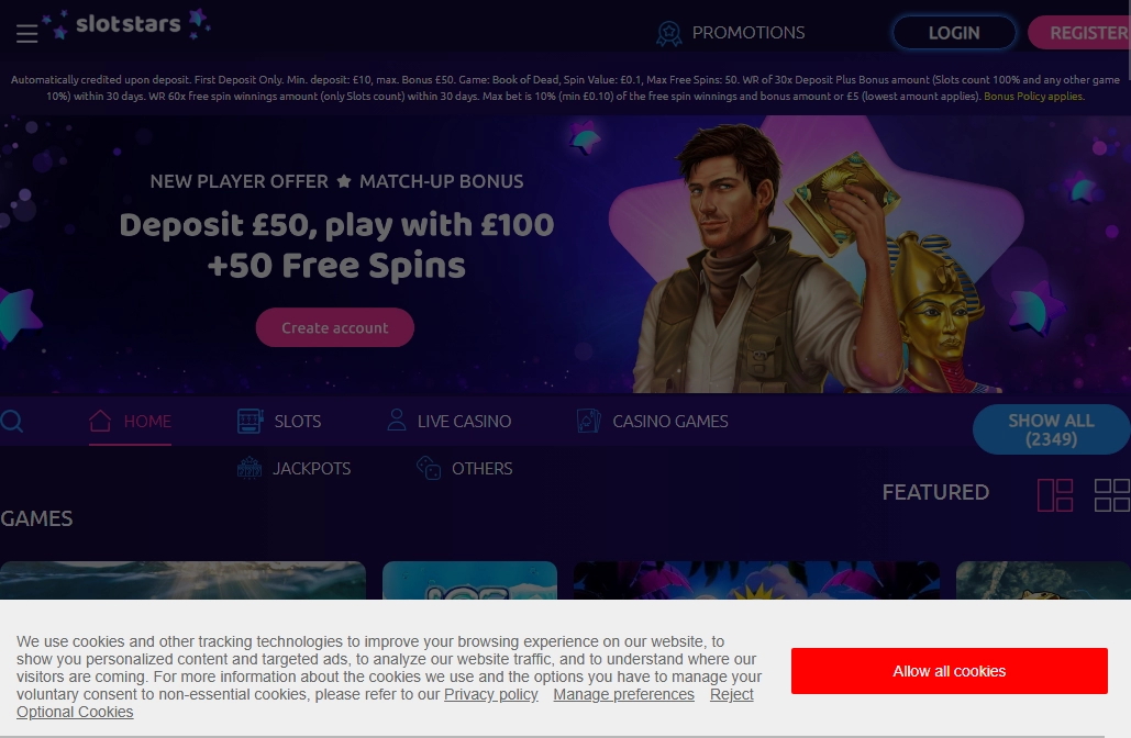 SlotStars Casino